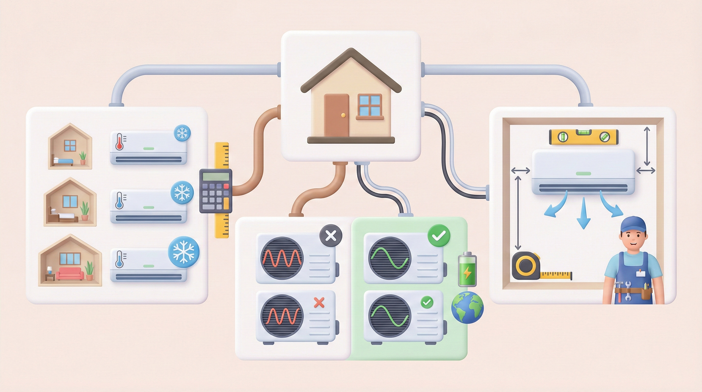 Klima Seçim Rehberi: BTU Hesabı, Inverter Tercihi ve Doğru Montaj İpuçları